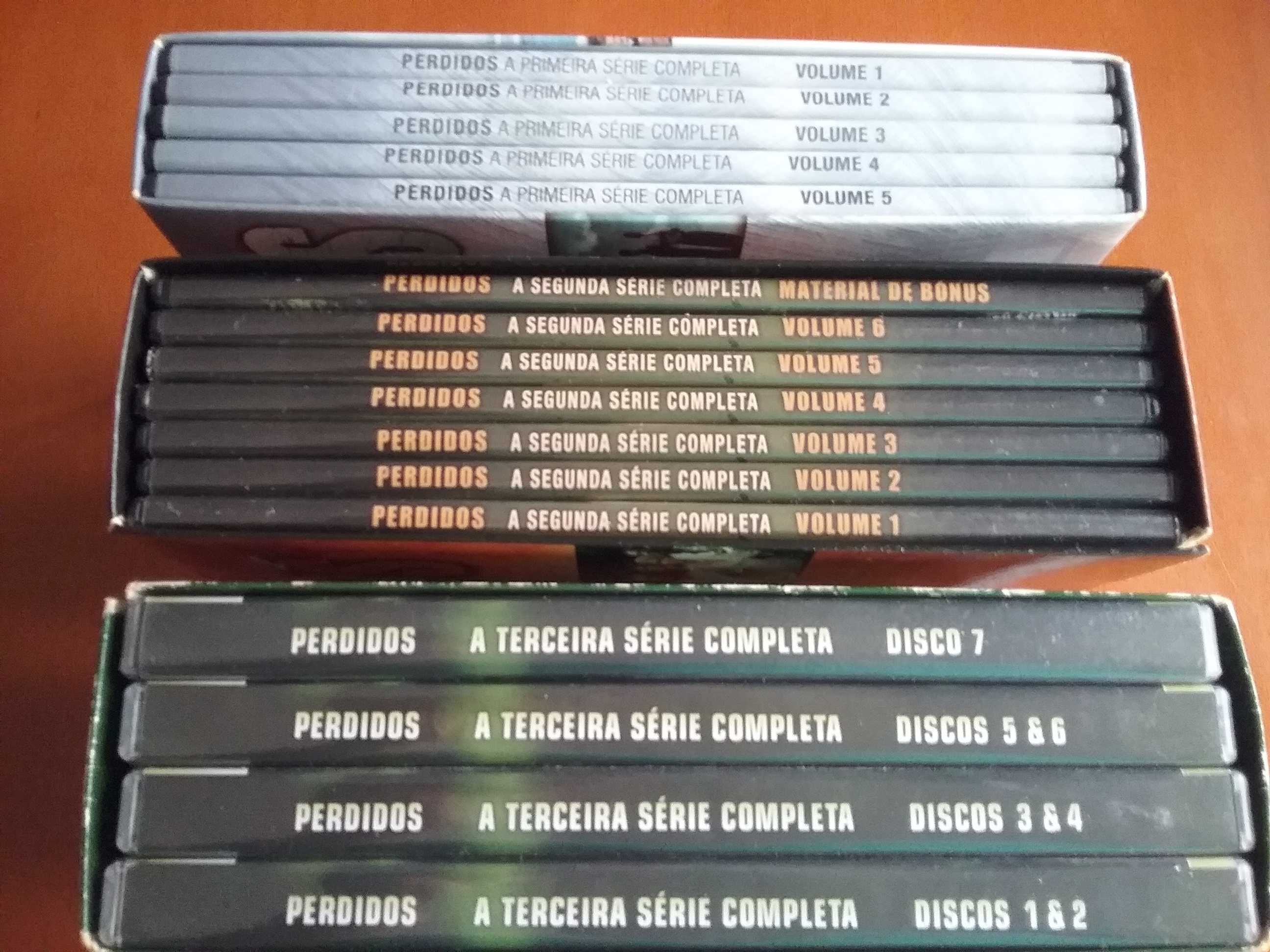 Perdidos dvd 1, 2 e 3 temporadas completas