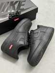 Nike Air Force 1 Low Supreme Black Nowe w pudełku ；R.41
