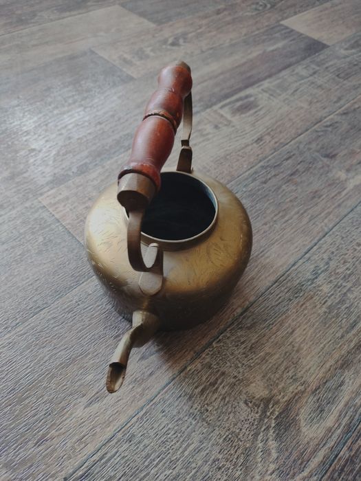 Czajnik Dzbanek Dzbanuszek Czajniczek Mosiężny