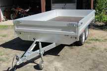 przyczepa 170x300burty aluminium spawana 750 dmc producent