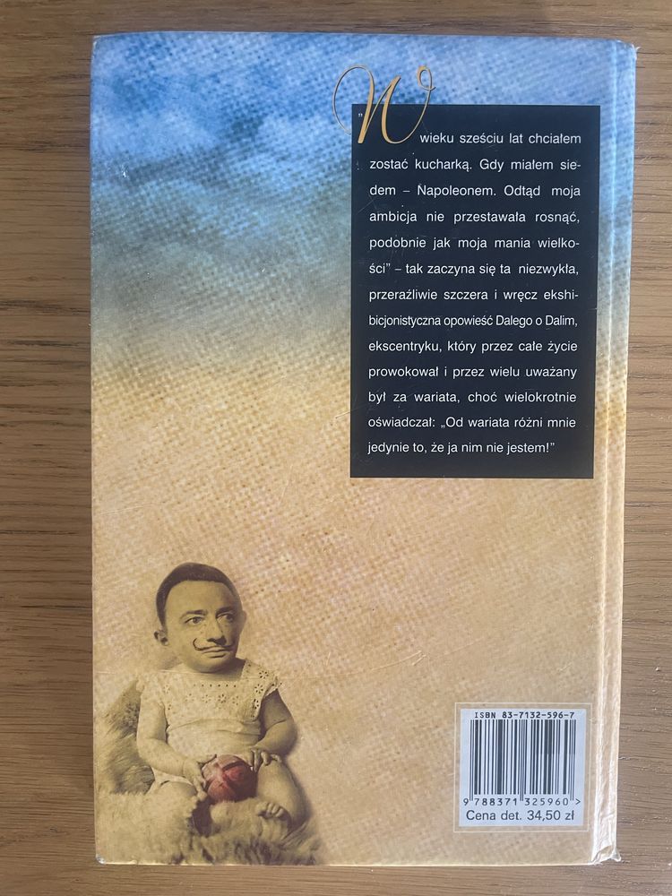 Moje sekretne życie Salvador Dali książka