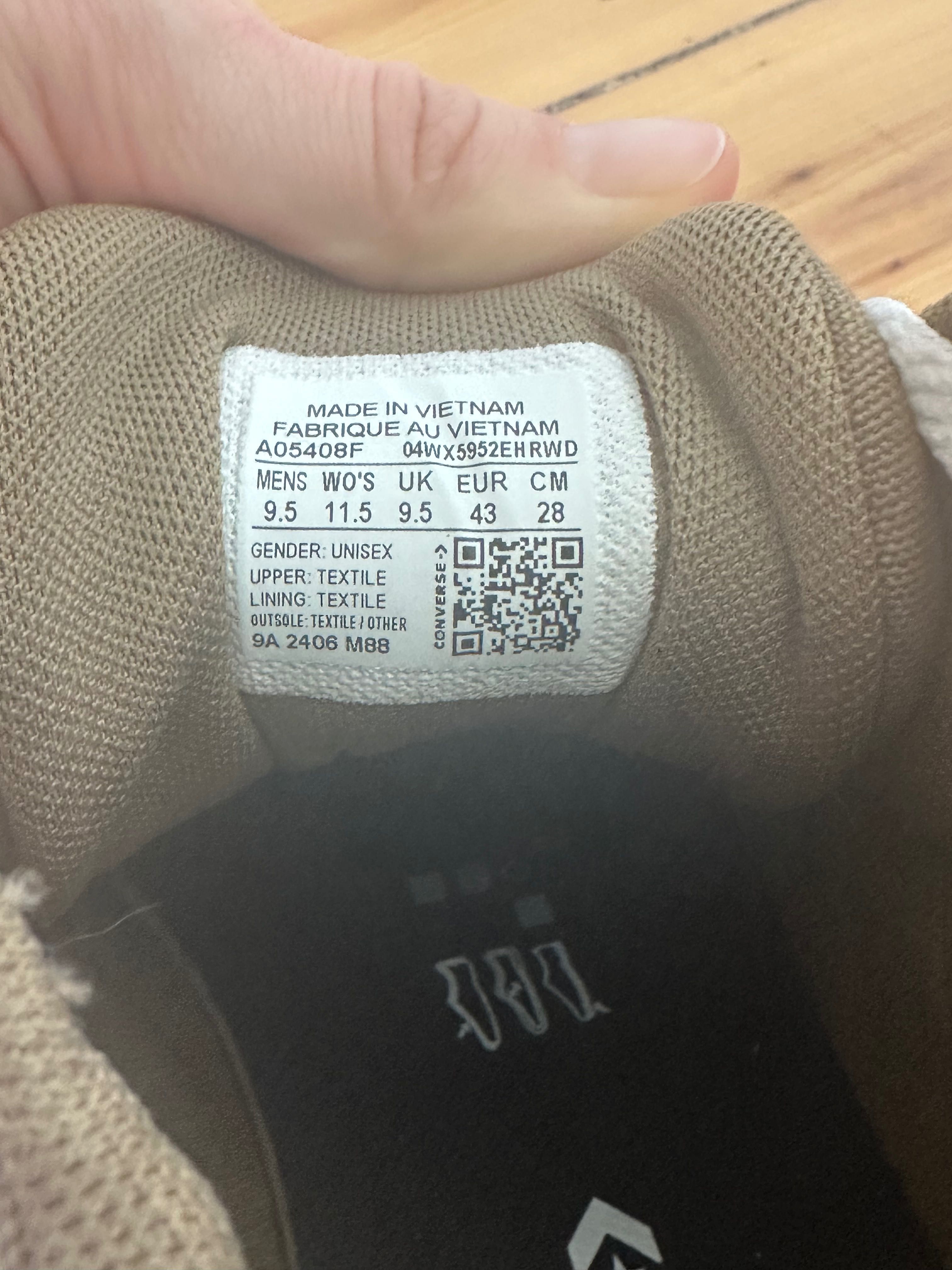 NOWE Converse Chuck Taylor All Star Malden Street – khaki, rozmiar 43