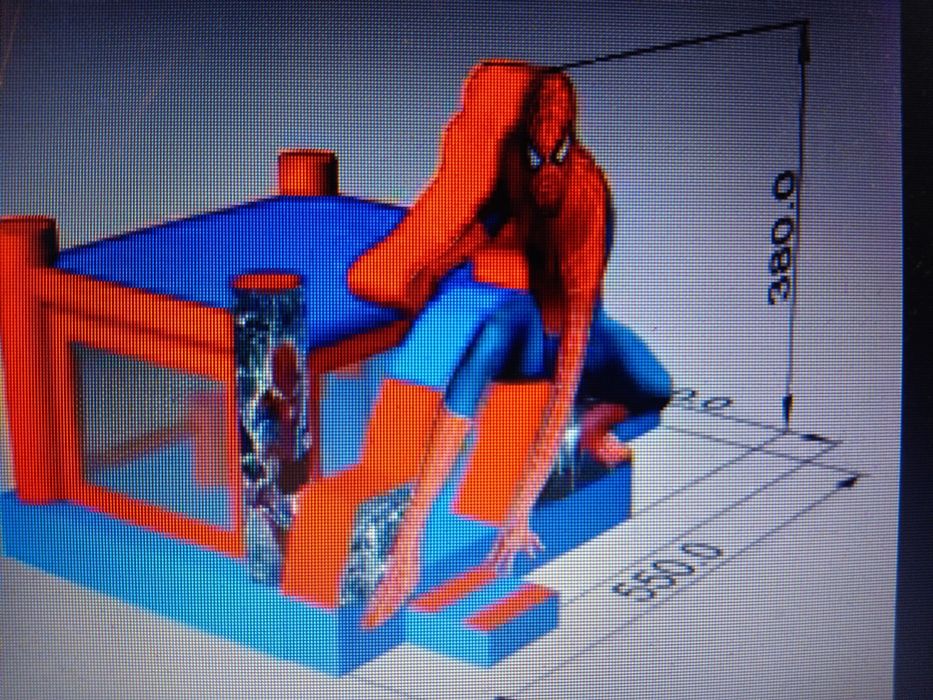 Aluguer de insufláveis  homem aranha