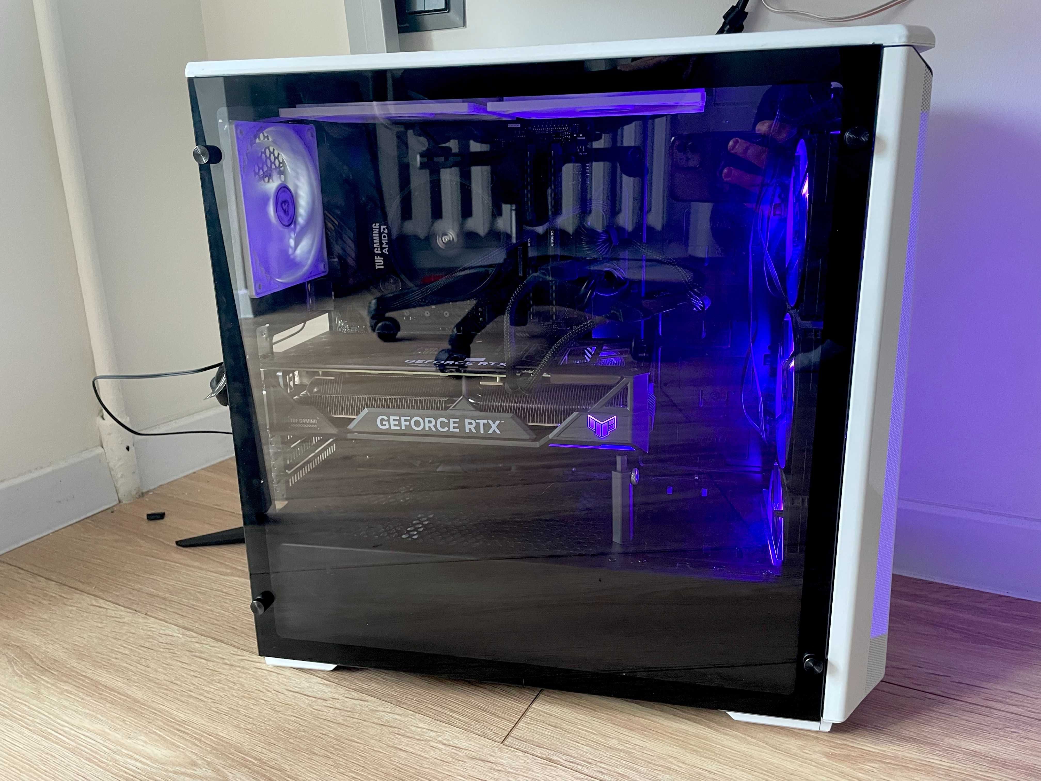 Корпус Phanteks P400A RGB White Білий 3 передні куллери