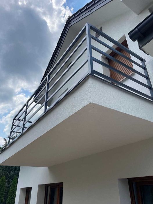 Balustrady balustrada nierdzewna malowana proszkowo stali nierdzewnej