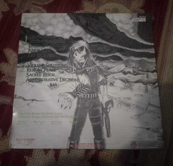 Sacred Reich - " Ignorance " ... LP em vinil 1a edição