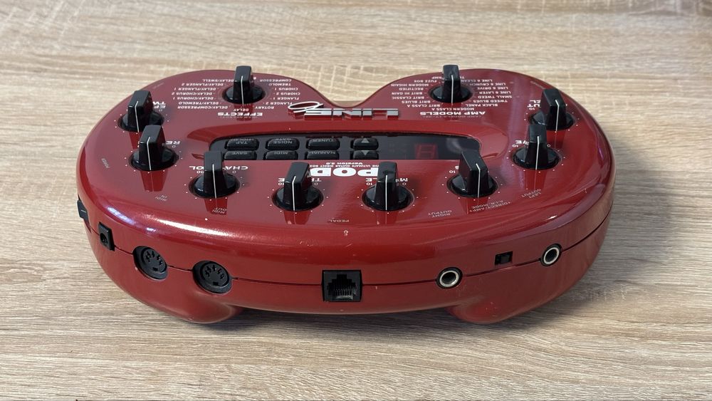 Multiefekt gitarowy Line 6 POD 2.0 + Footswitch FB4