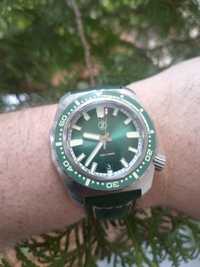 Promocja Zegarek Zelos Hammerhead Green automatyczny diver nurek