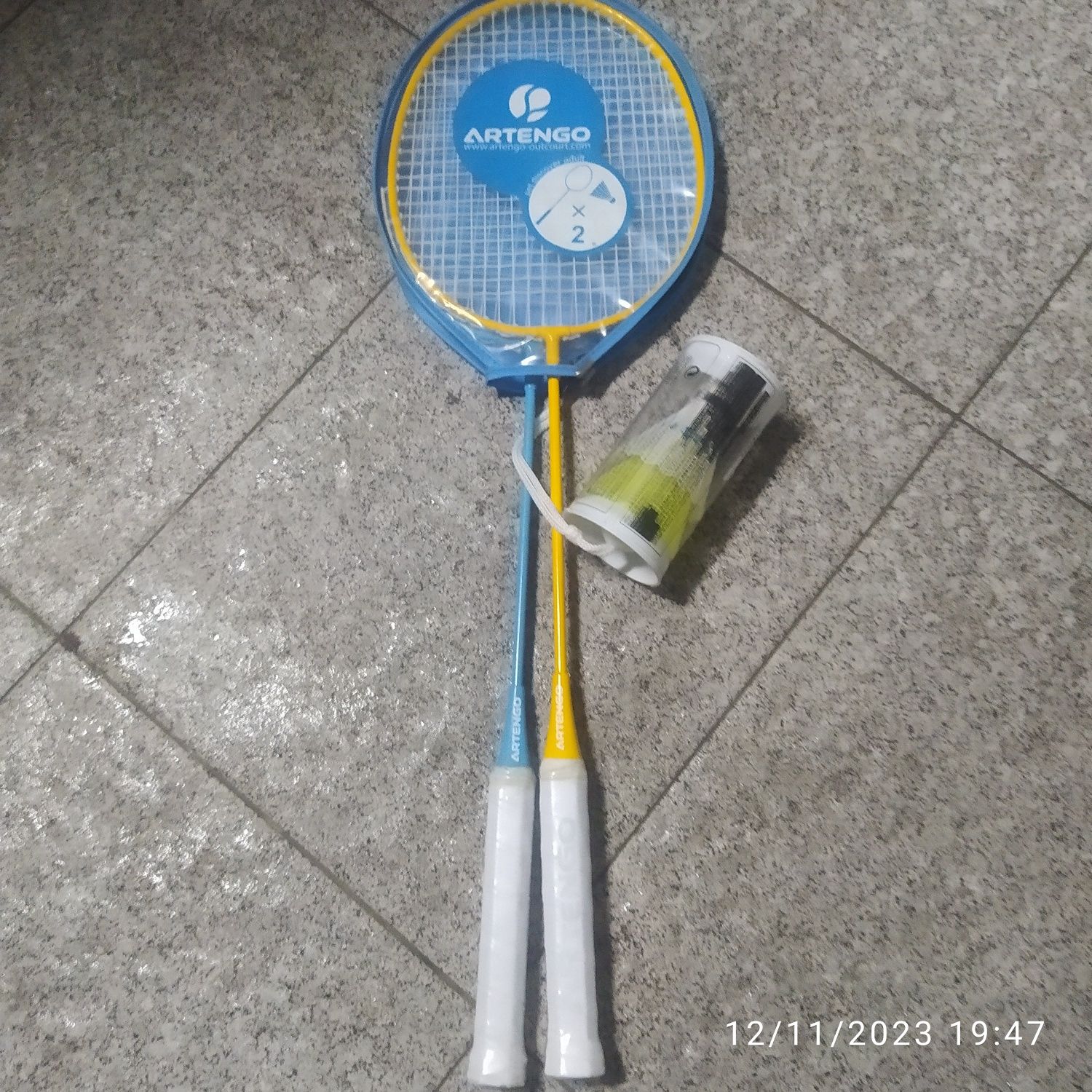 Raquetes de badminton