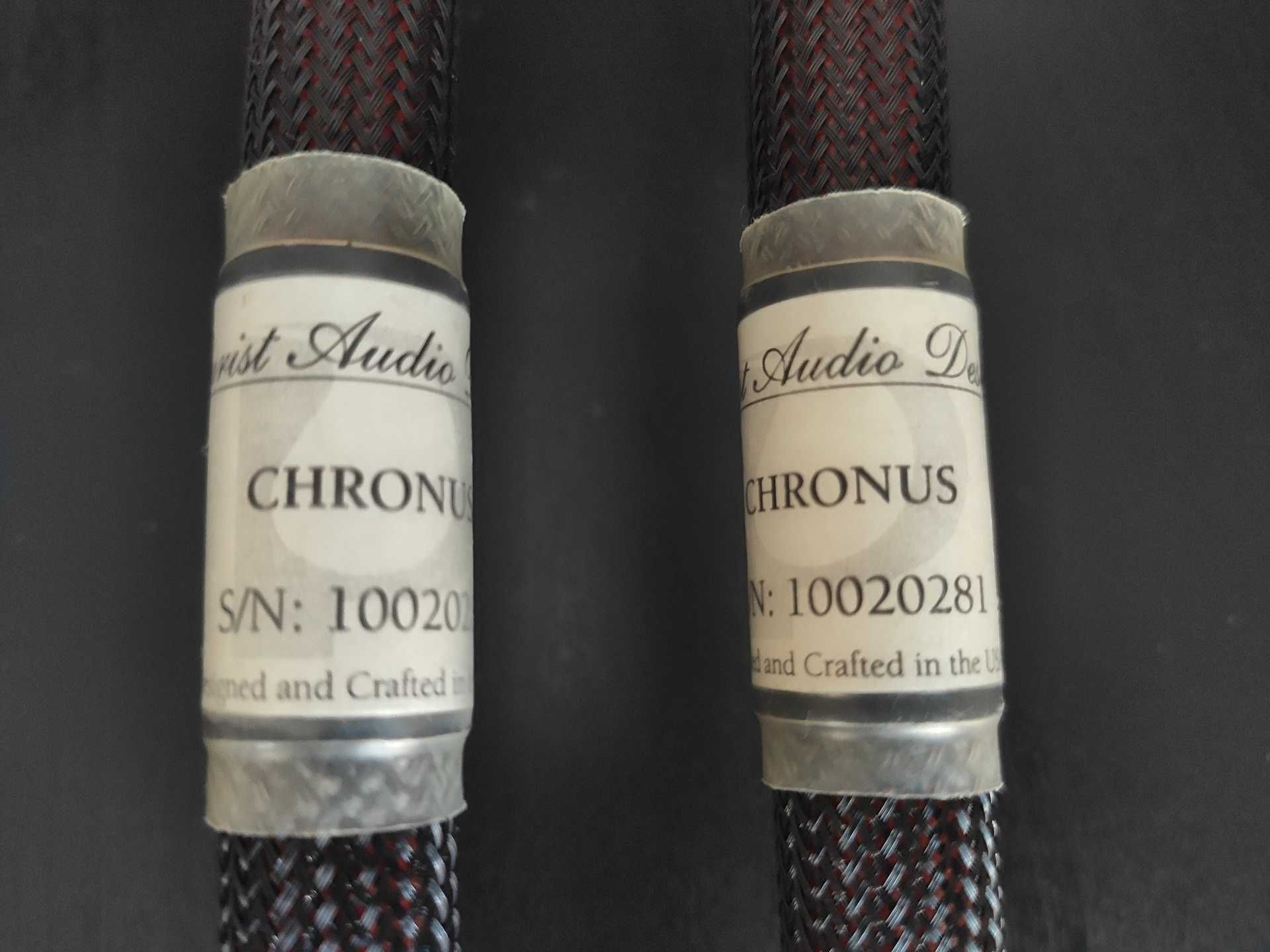 Purist Audio Design CHRONUS - interkonekt RCA 1m