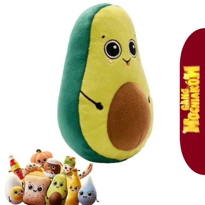Gang mocniaków - Awokado Adaś maskotka Biedronka