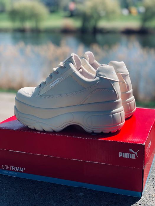 Puma Женские кроссовки на высокой платформе 6,5 см / красовки Пума