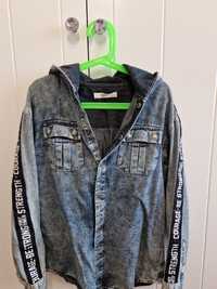 Koszula z kapturem jeans, bluza Reserved 140