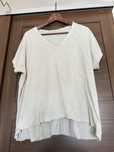 Blusa Cinza com asas de anjo nas costas XL