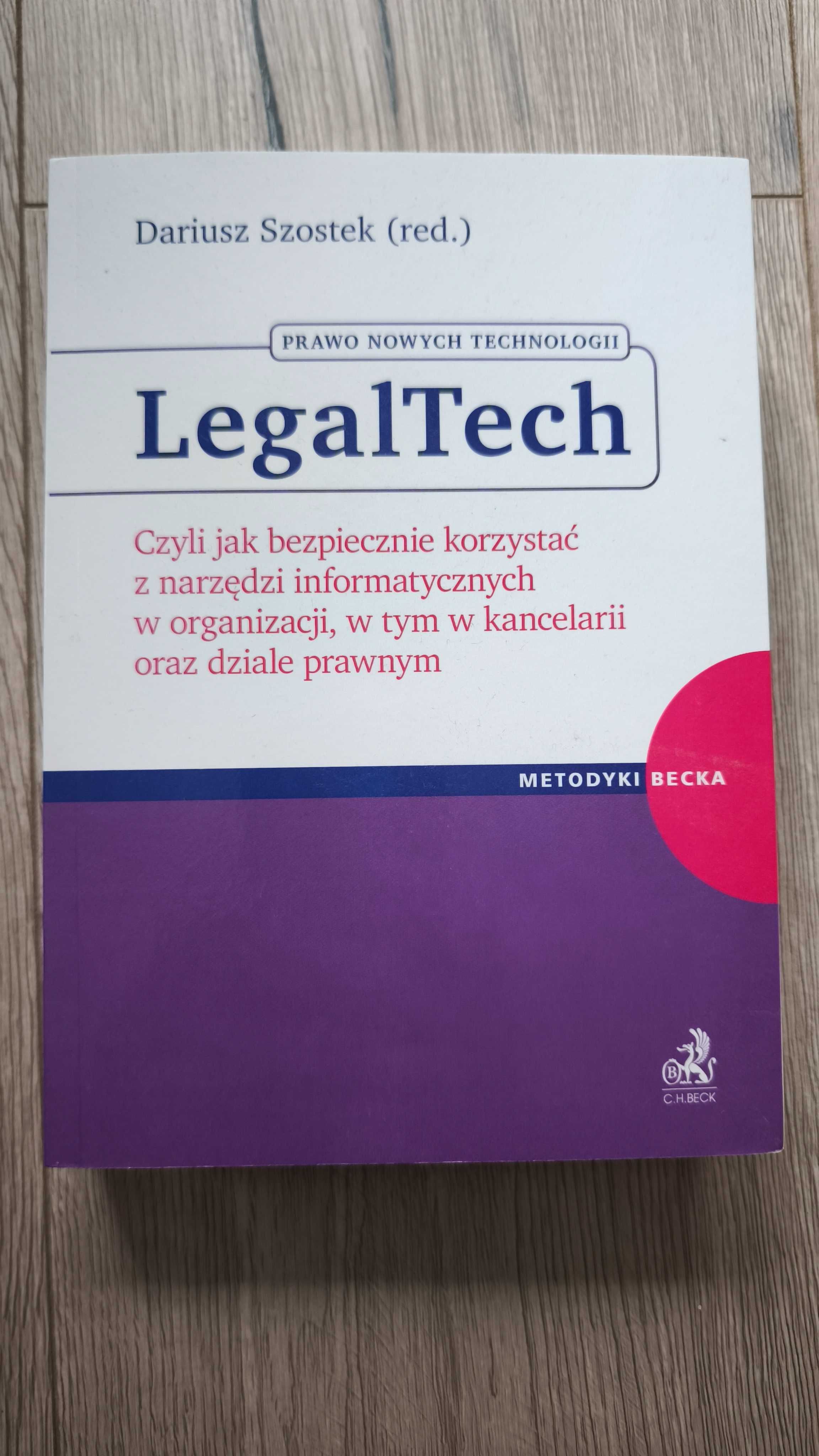 LegalTech prawo nowych technologii Dariusz Szostek
