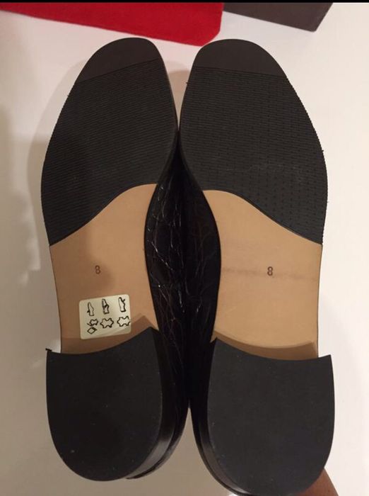 Bally-новые туфли из крокодила