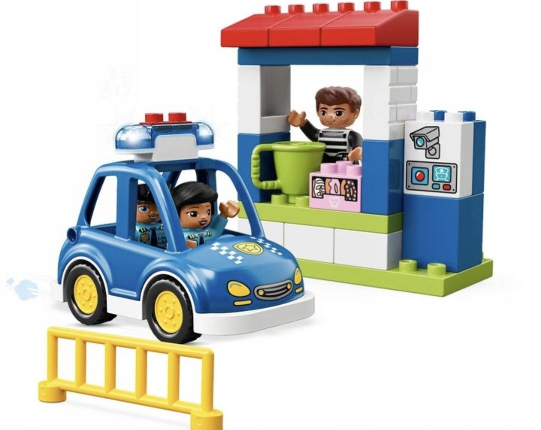 Lego duplo 10902 i 10906 posterunek policji i tropikalna wyspa