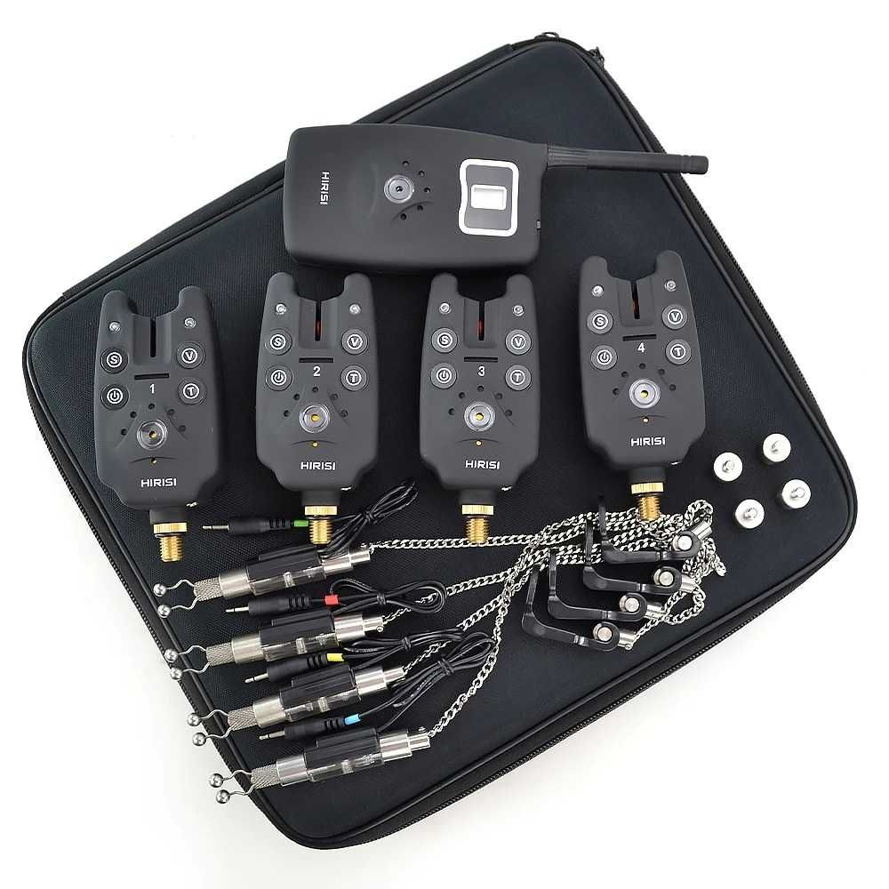 ХІТ! Сигналізатори  Hirisi B1203S з пейджером та свінгерами 4+1