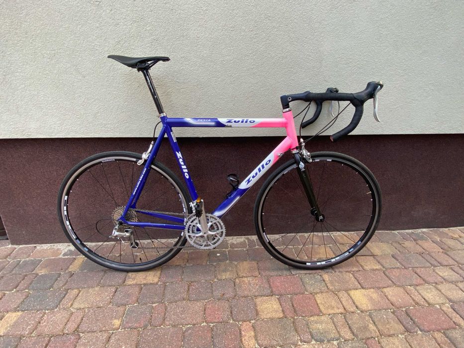 Stary włoski rower kolarski Zullo