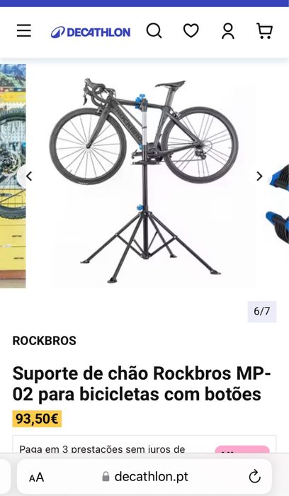 Vendo bicicleta + suporte de chão