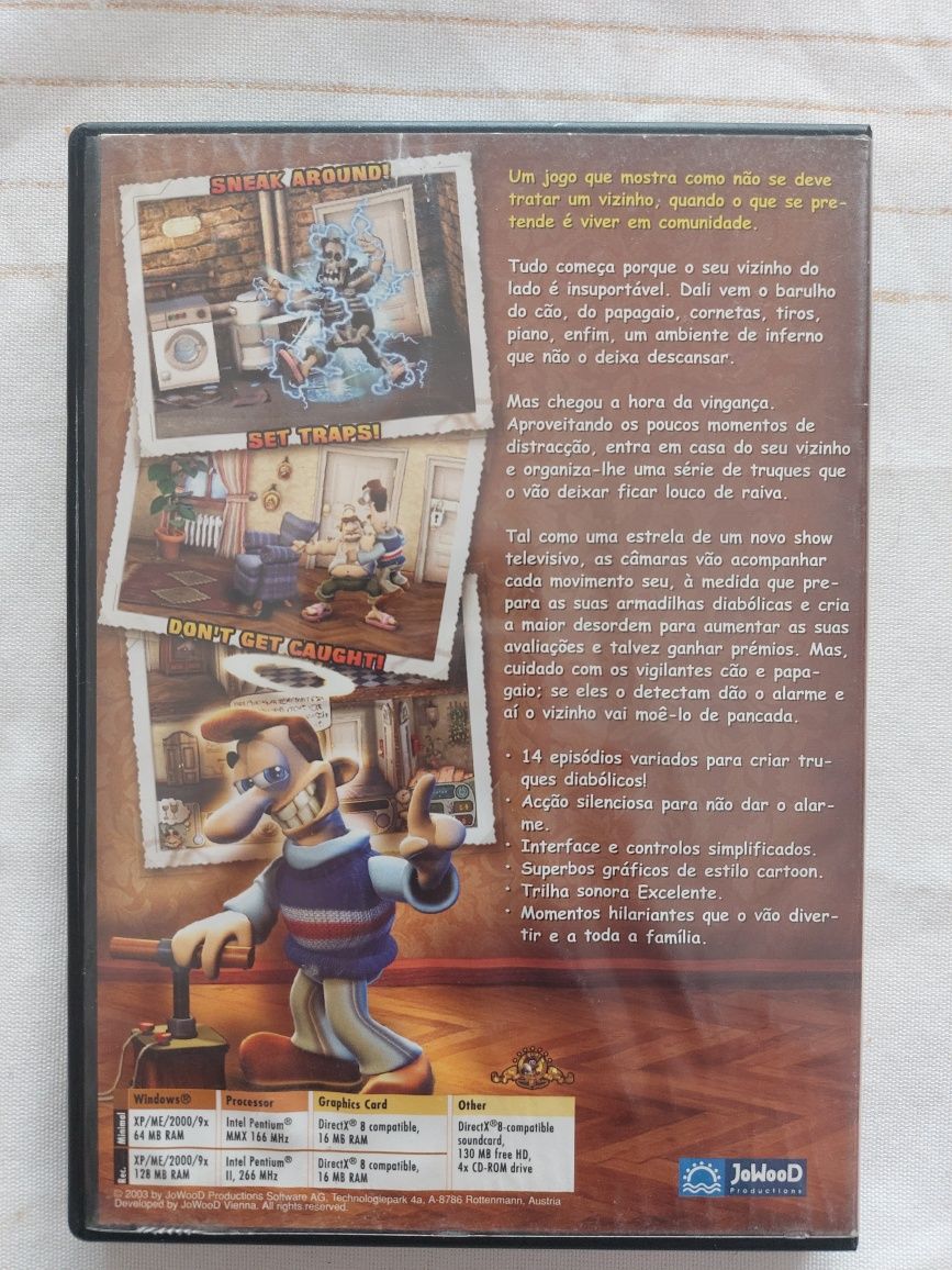 Jogo PC " Neighbours from Hell " (Como Novo)