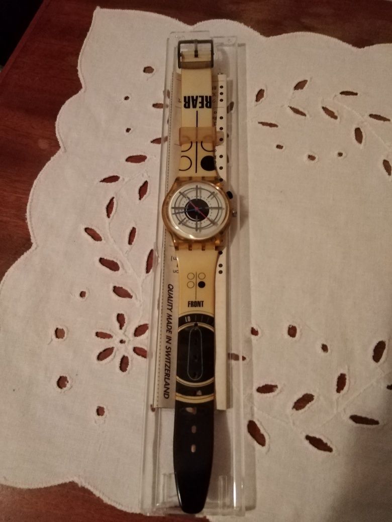 Relógio antigo da swatch para colecionadores