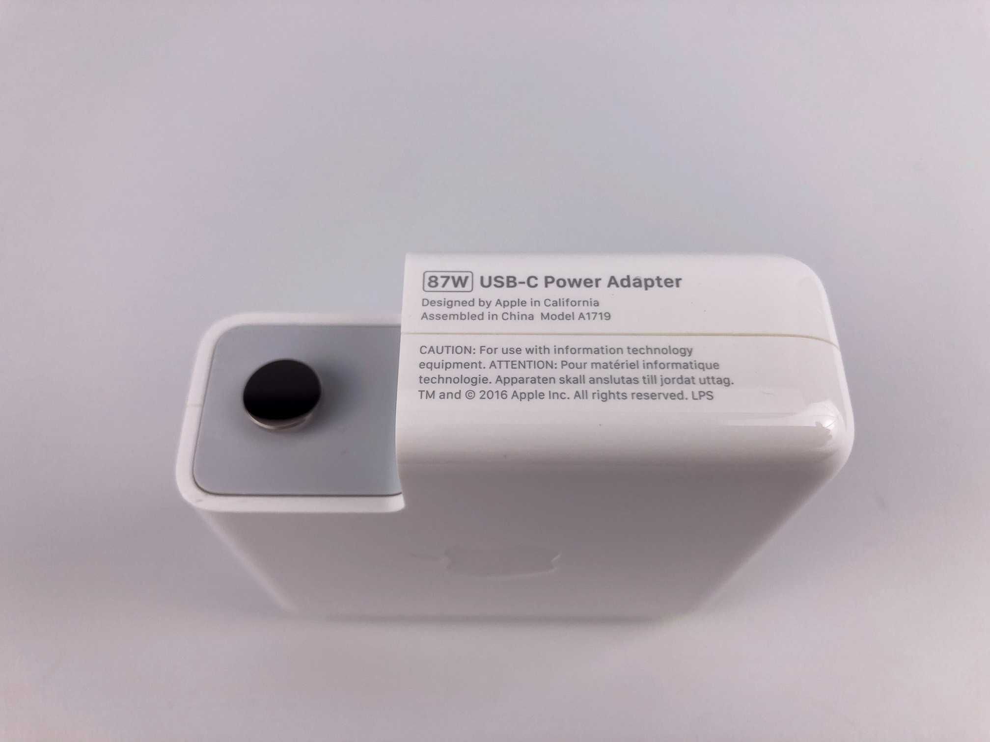 Carregador Apple para MacBook Pro 87W USB-C A1719 - Original Apple