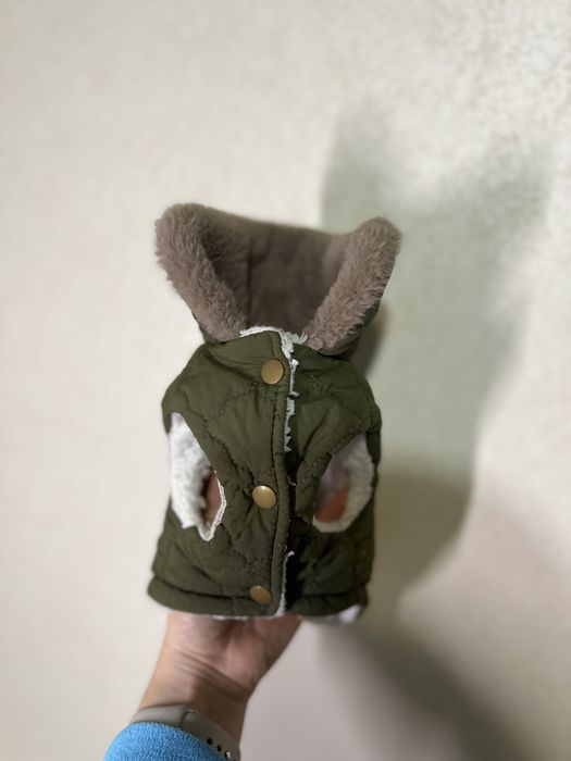 Тепла жилетка на міні песика XS