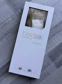Wlosy hairband naturalne hairtalk na żyłce przedłużanie nowe