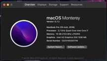 MacBook Pro 15" 2016 i7/16GB/256GB Space Gray