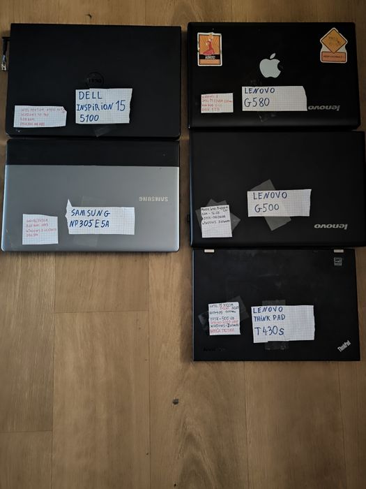 5 laptopów ceny od 200-400