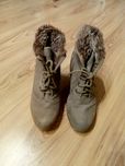 Buty botki kozaki ocieplane zimowe damskie rozmiar 35