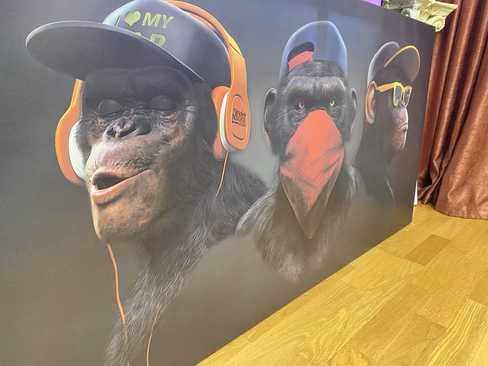 Картина «Три Мавпи»