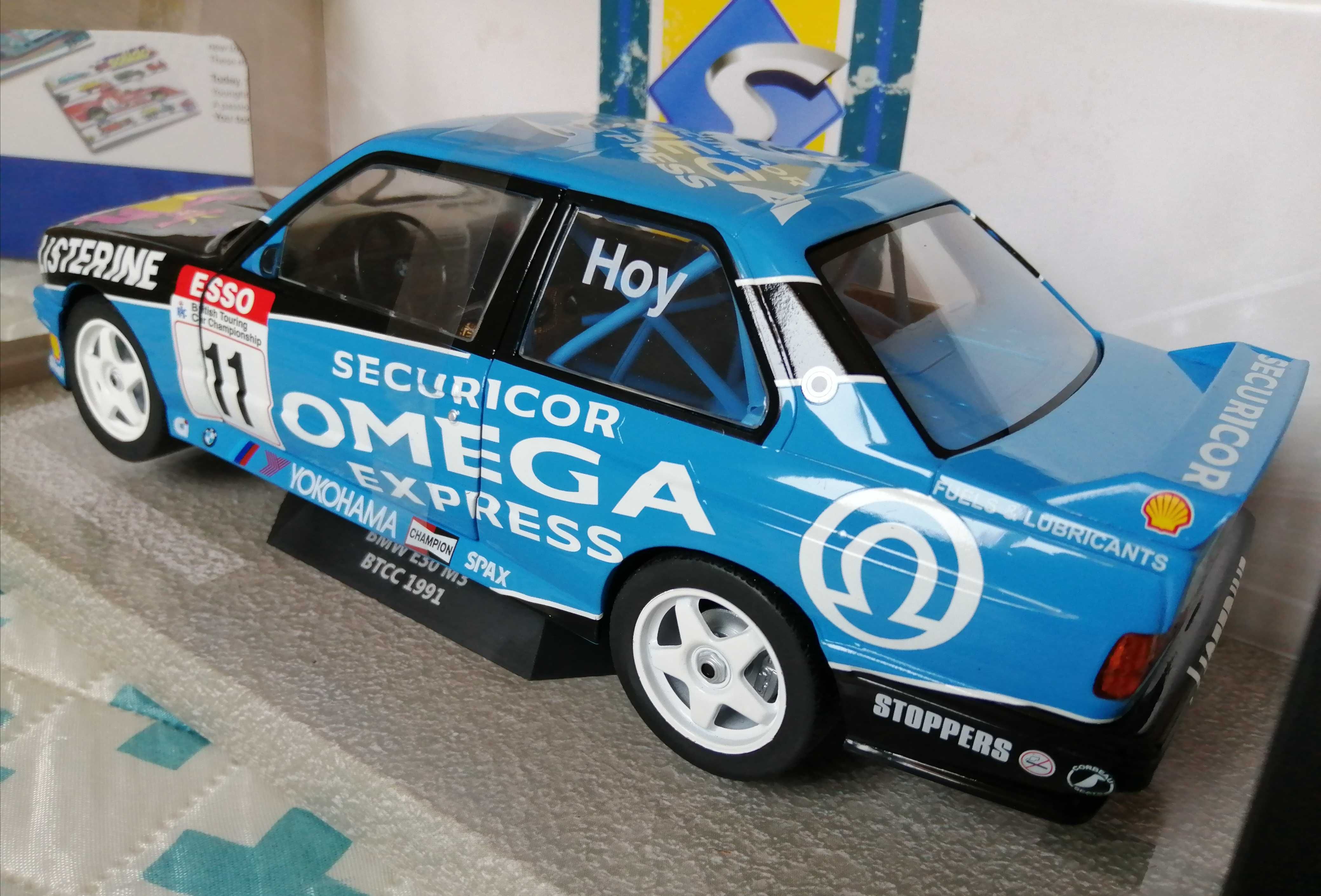 Solido 1/18 BMW E30 M3 BTCC 1991 Novo