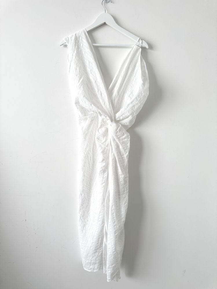 ZARA letnia sukienka midi