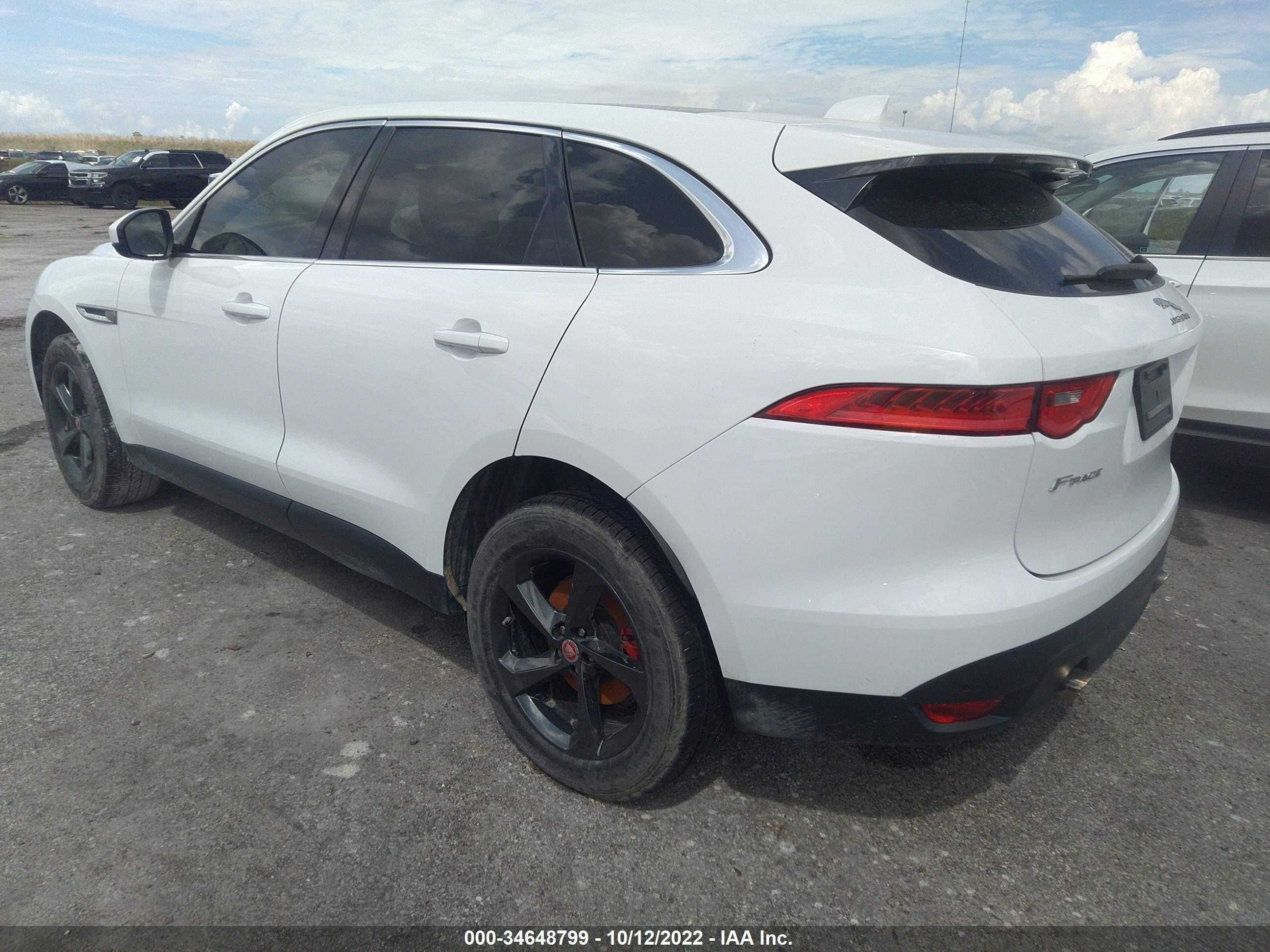 Разборка Jaguar F-Pace Америка.