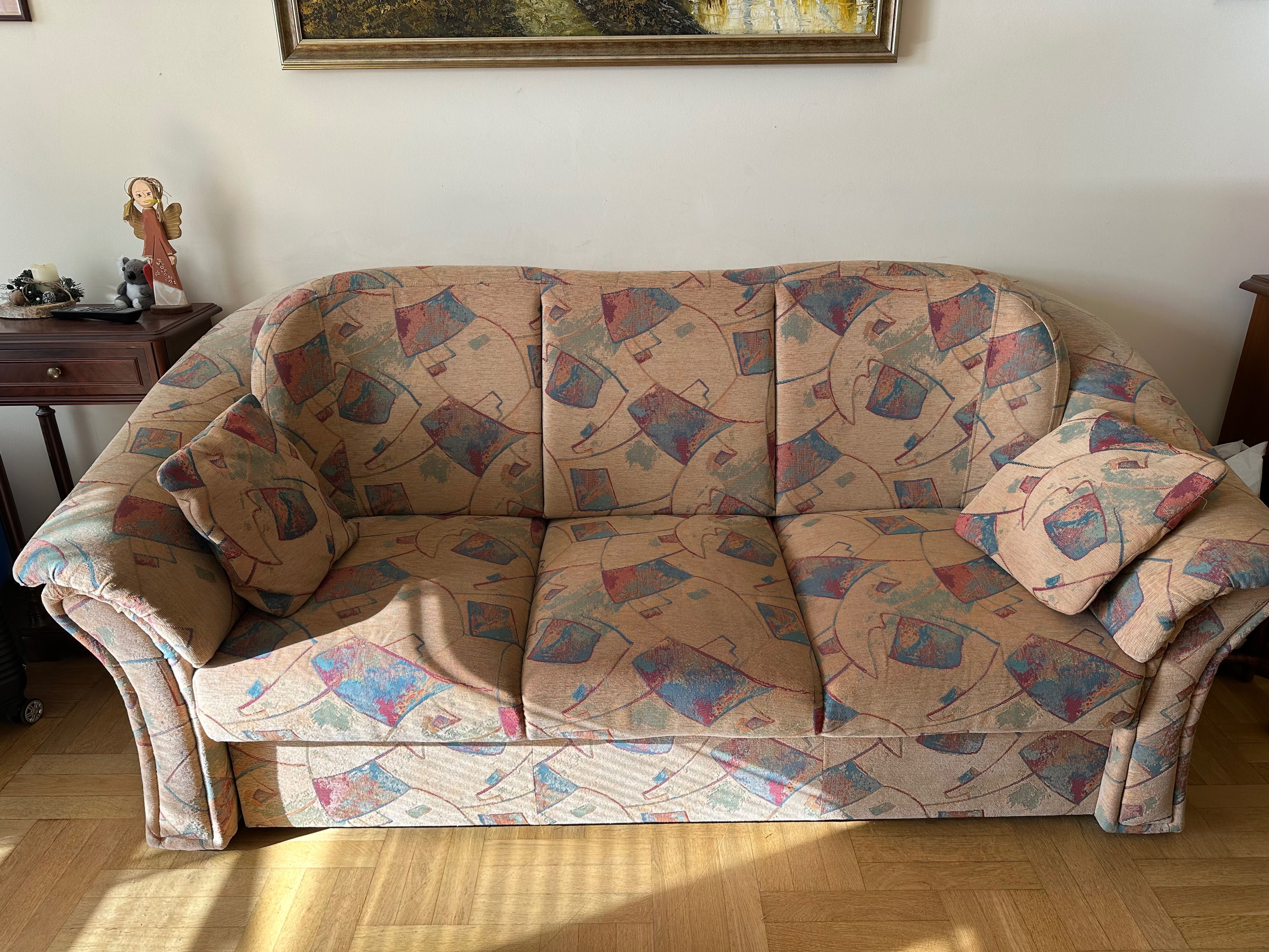 Fotel sofa kanapa łóżko funkcja spania zestaw super jakość i wykonanie