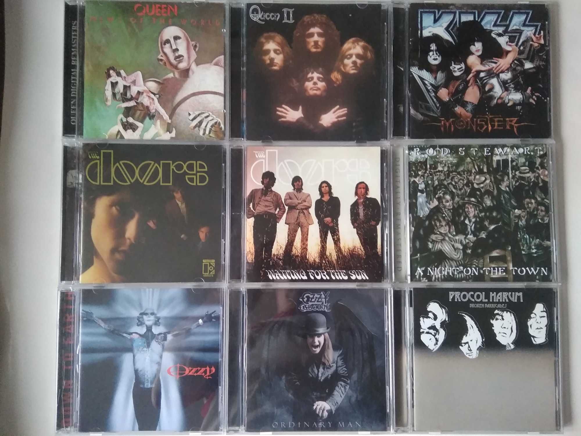White Snake/OzzY Osbourne/Doors/cd.