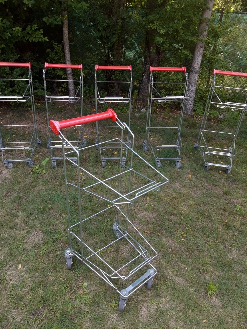 Wózek Sklepowy poj. 25l Firmy Produs w sprzedaży 6szt + 8szt koszyków