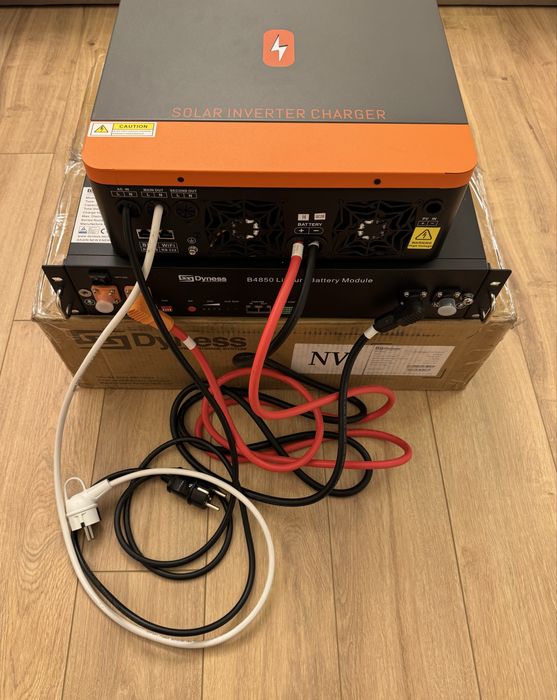 Система ДБЖ 6,2kw/2,4kw, LiFePO4, джерело безперебійного живлення