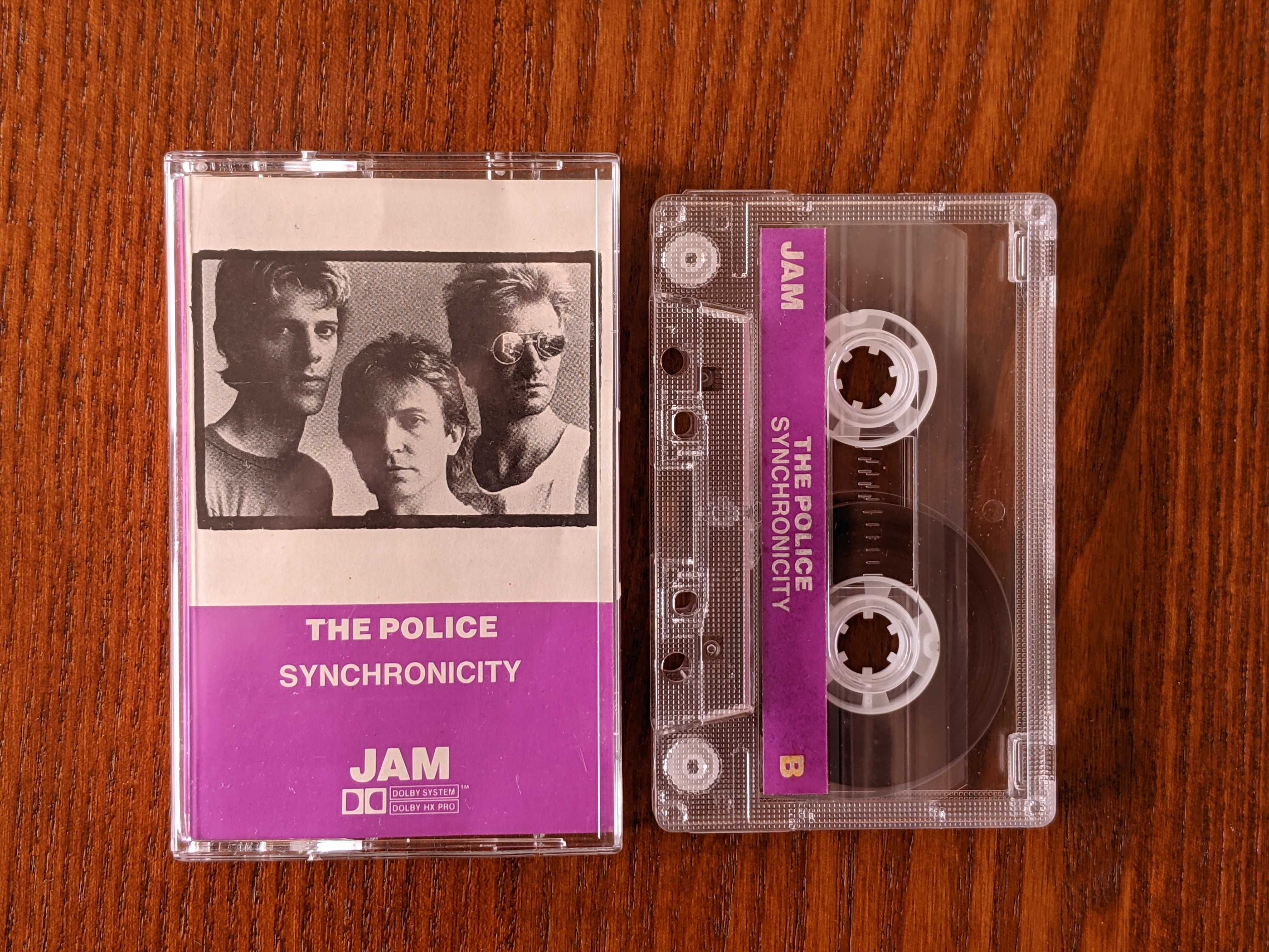 Kaseta magnetofonowa - The Police - Synchronicity - JAM - Dolby HX Pro