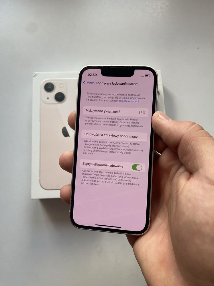 iPhone 13 mini 128GB 87% Igła! + Gratisy