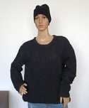 Sweter mtwtfss Weekday medium wełna skandynawski M L