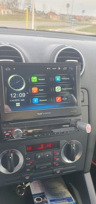 Radio Vordon wysuwane android , bluetooth,  kamera cofania
