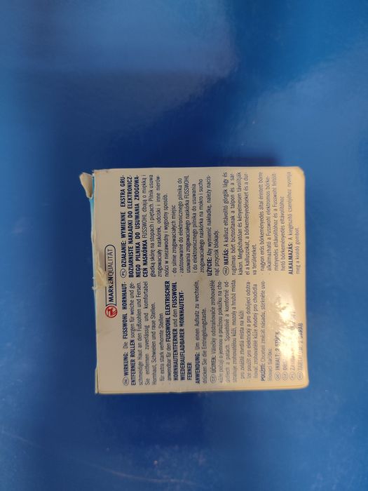 Wymienne nakładki, pilnik elektroniczny Fuss Wohl, Rossmann