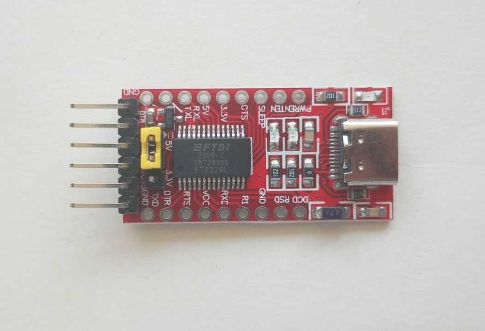 USB / UART TTL Arduino преобразователь интерфейса FT232RL USB Type-C