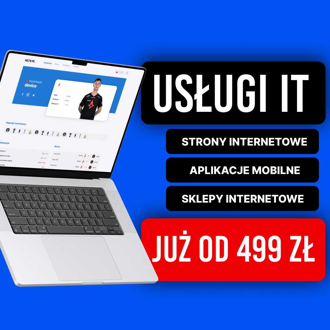 Aplikacja Mobilna |Aplikacje Webowe | Sklep Internetowy |Programowanie