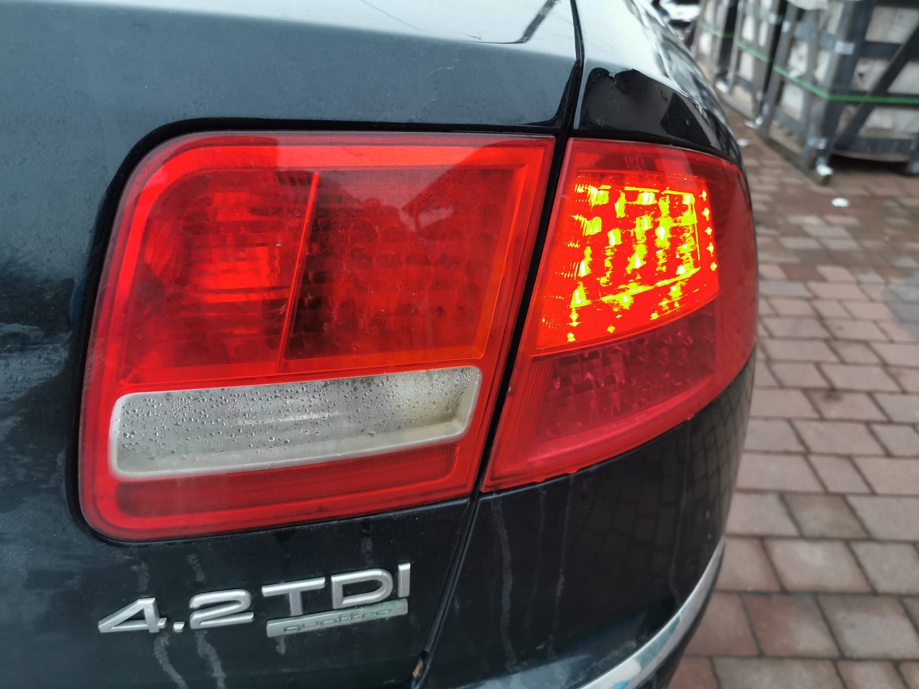 Lampa tył led A6 C6 naprawa led audi  A8 D3  A6C6 A8D3 klapa błotnik