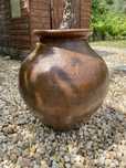 Pote talha em barro antigo