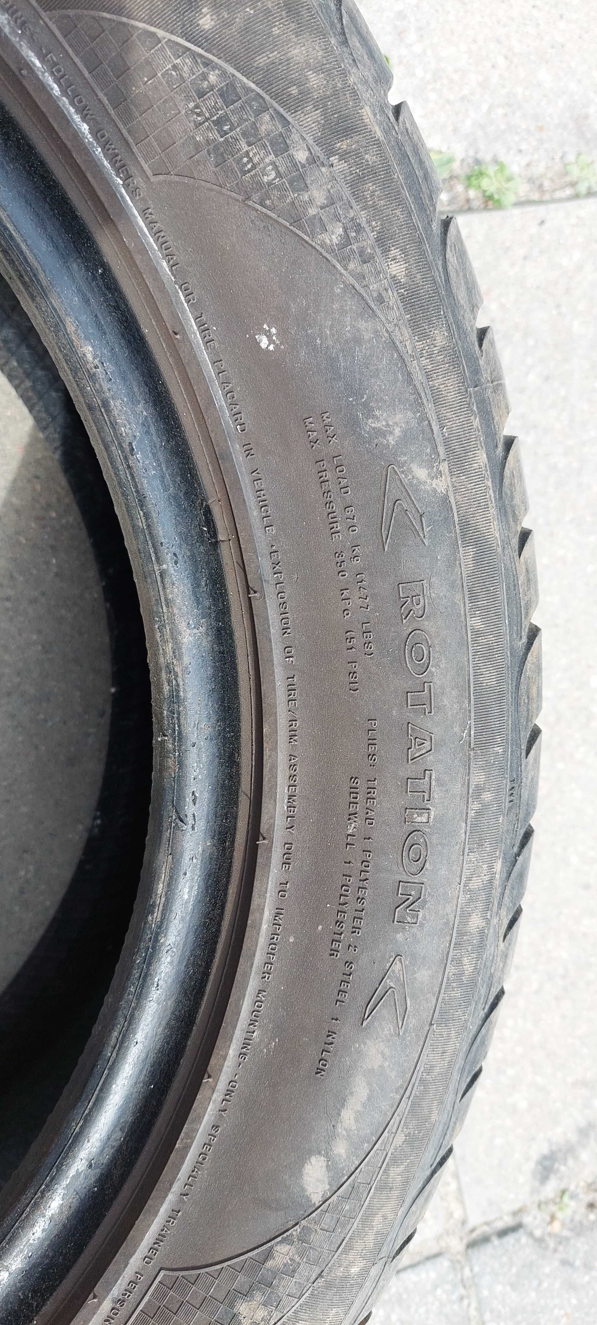 opony NOKIAN ROTATION 205/55 r16 dobry stan